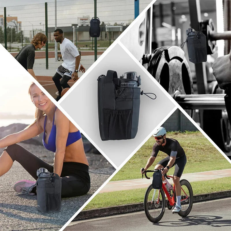 MySportsHouse™ Magnetic Bottle Gym Bag