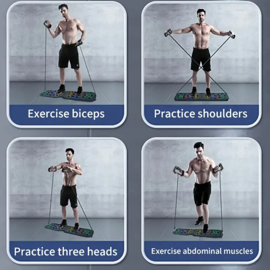 MySportsHouse™ Portable Multifunctional Push-Up Trainer Board