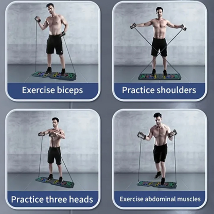 MySportsHouse™ Portable Multifunctional Push-Up Trainer Board