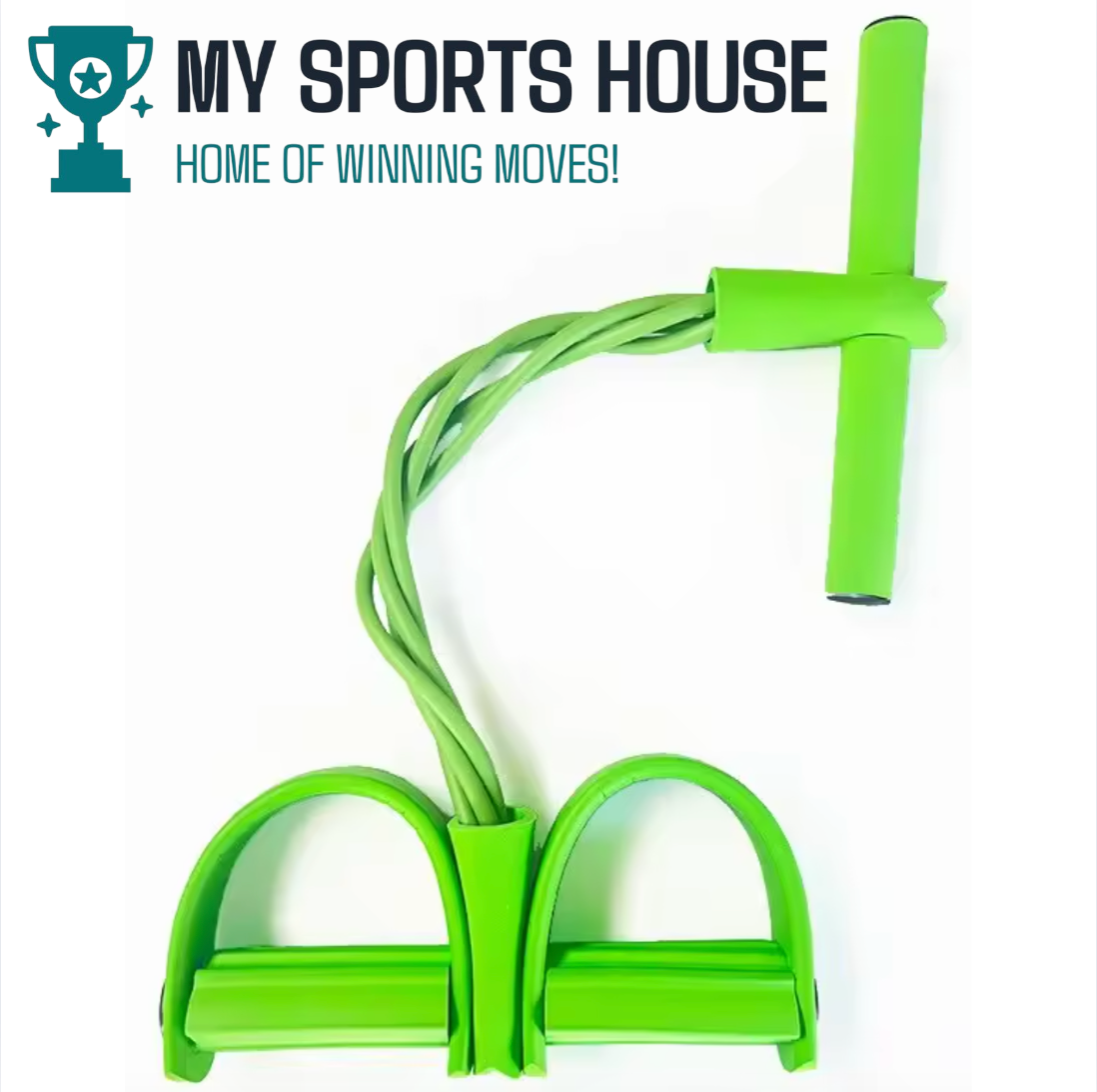 MySportsHouse™ Pedal Elastic Pull Workout Band