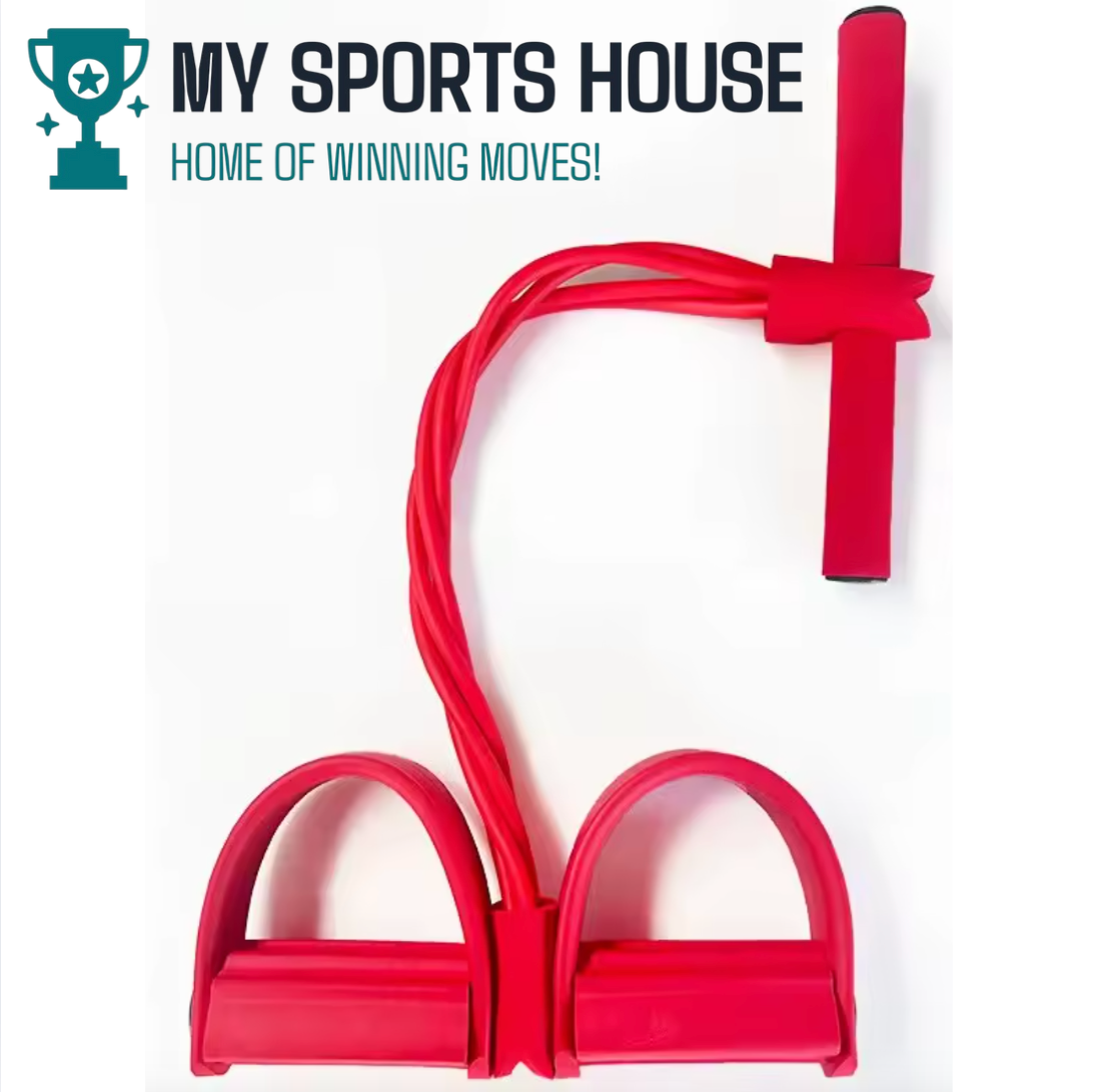 MySportsHouse™ Pedal Elastic Pull Workout Band