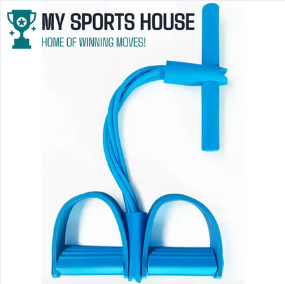 MySportsHouse™ Pedal Elastic Pull Workout Band