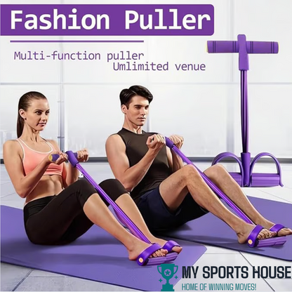 MySportsHouse™ Pedal Elastic Pull Workout Band