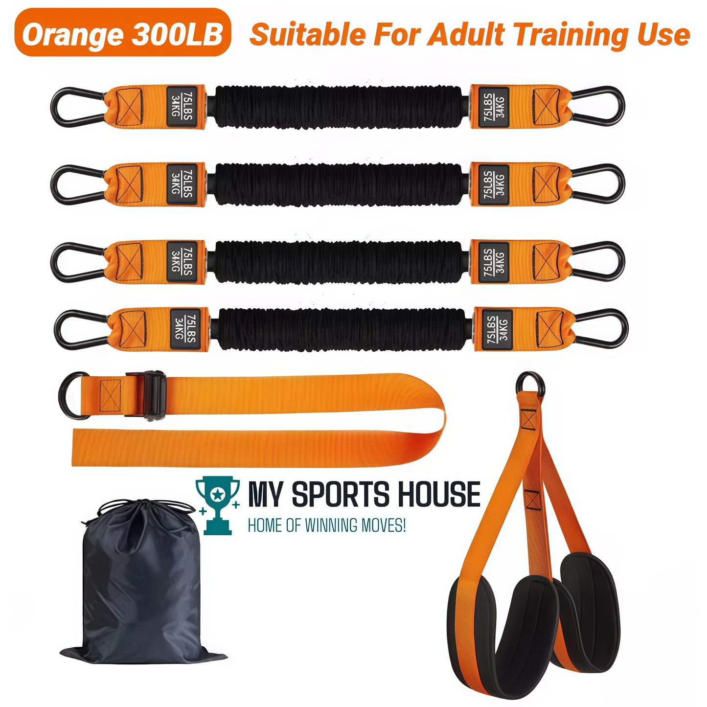 MySportsHouse™ Heavy-duty Pull Up Workout Band