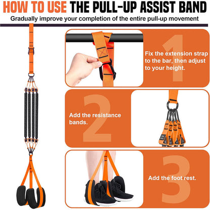 My Sports House™ Pull Up Assistance Bands Set